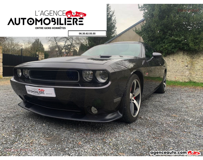 Compra de Coches Usados, Coches Usados Baratos %'|'% Agence Auto Dodge Challenger SRT8 6.4l 477cv l BOITE AUTO l TOIT OUVRANT Gris Año 2014 Automatique Essence